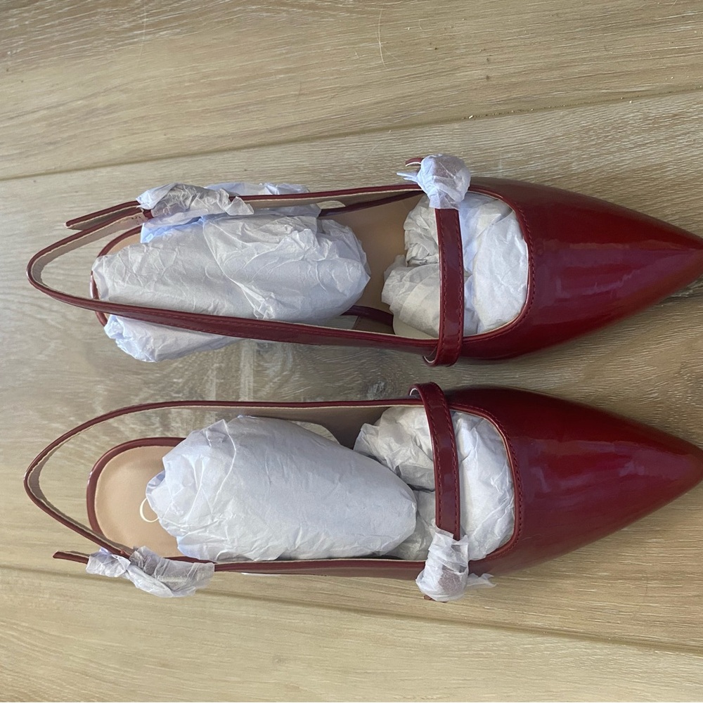 MIA Amore Sauraa Womens Pointed Closed Toe Stiletto Heel Pumps in Wine - NWT - Picture 10 of 12